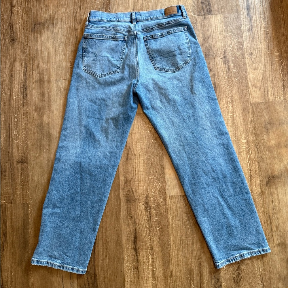 American Eagle Outfitters Light Blue Straight Jeans